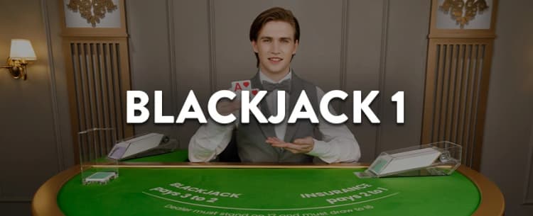 Blackjack table 1