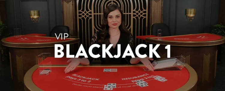 VIP Blackjack table 1