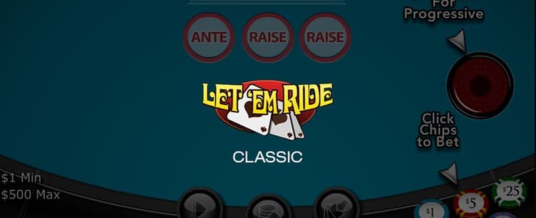 Play Classic Let 'Em Ride Online at Bovada