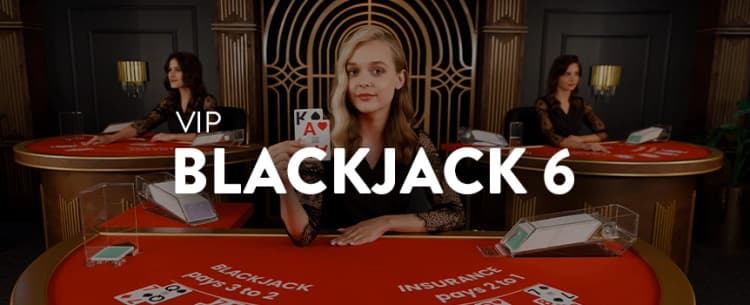VIP Blackjack Table 6