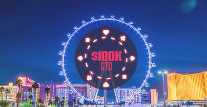 $100K保证奖池HIGH ROLLER扑克赛