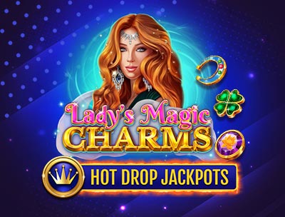 Lady's Magic Charms Hot Drop Jackpots