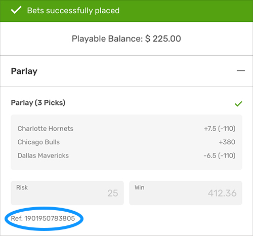 Parlay Chart