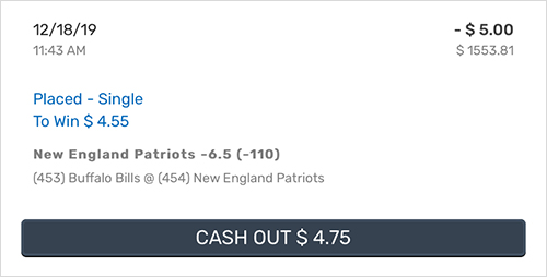 Cash out betting explained sum enforex sevilla address plaques