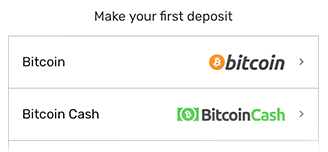 Deposit Using Bitcoin And Bitcoin Cash Bovada