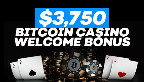 $3,750 BTC Casino Bonus