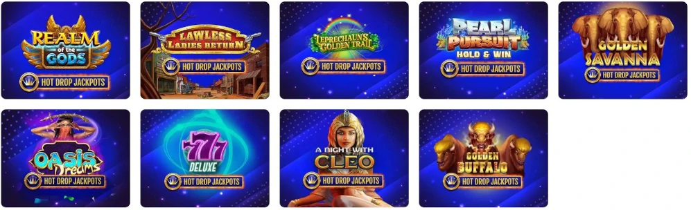 What is a Hot Drop Jackpot?