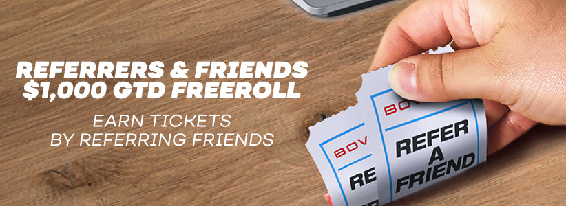 Refer a Friend Freeroll Terms and Condition