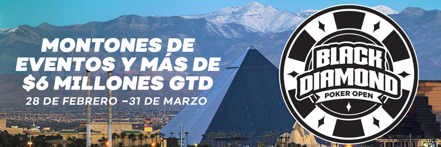 Obtén más información sobre el Black Diamond Poker Open 9