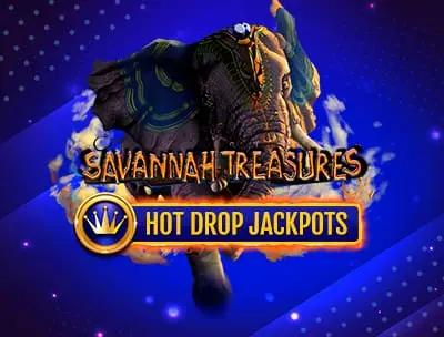 Savannah Treasures Hot Drop Jackpots