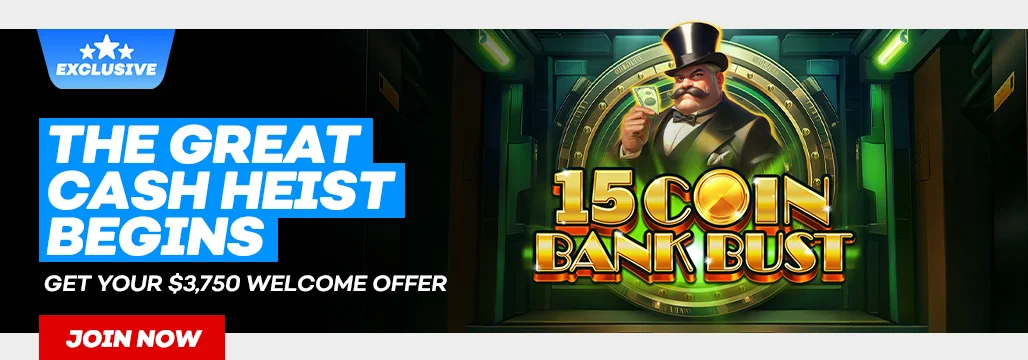 15 Coin Bank Bust 