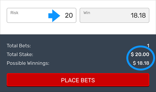 How Does The Bet Slip Work Help Center Bovada Casino