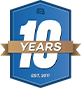 10 year logo