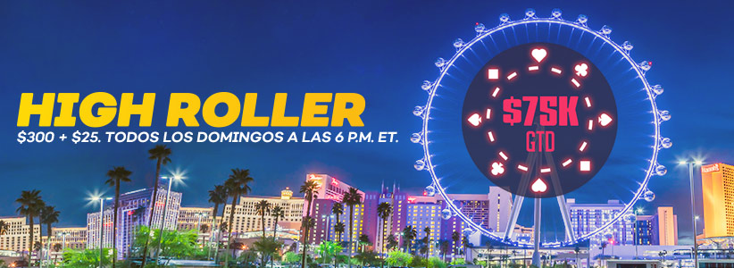 $75 000 High Roller Garantizado